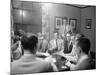 University of Michigan Medical School Students Playing a Game of Poker after Classes-Alfred Eisenstaedt-Mounted Photographic Print