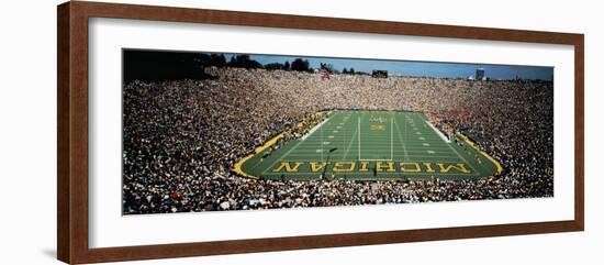 University of Michigan Stadium, Ann Arbor, Michigan, USA-null-Framed Photographic Print