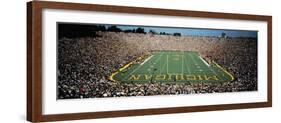 University of Michigan Stadium, Ann Arbor, Michigan, USA-null-Framed Photographic Print