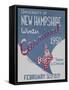 University of New Hampshire Winter Carnival Poster-null-Framed Stretched Canvas