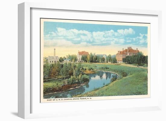 University of North Dakota, Grand Forks-null-Framed Art Print