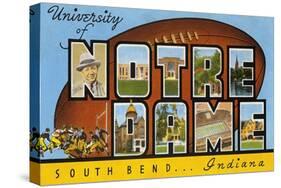 University of Notre Dame, South Bend, Indiana-null-Stretched Canvas