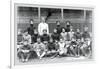 University of Pennsylvania Football Team, Philadelphia, Pennsylvania-null-Framed Photo