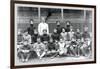 University of Pennsylvania Football Team, Philadelphia, Pennsylvania-null-Framed Photo