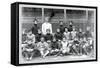 University of Pennsylvania Football Team, Philadelphia, Pennsylvania-null-Framed Stretched Canvas