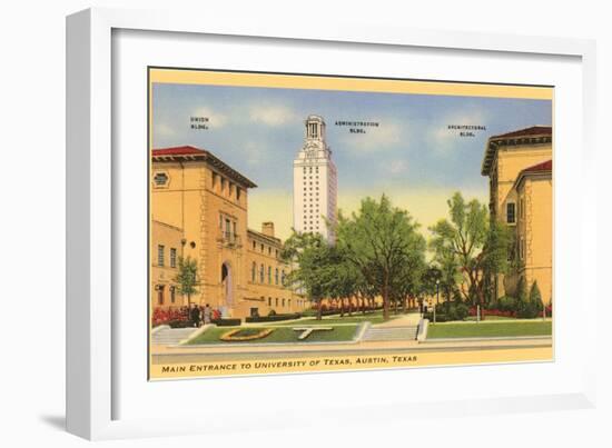 University of Texas, Austin-null-Framed Art Print