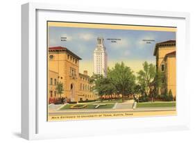 University of Texas, Austin-null-Framed Art Print