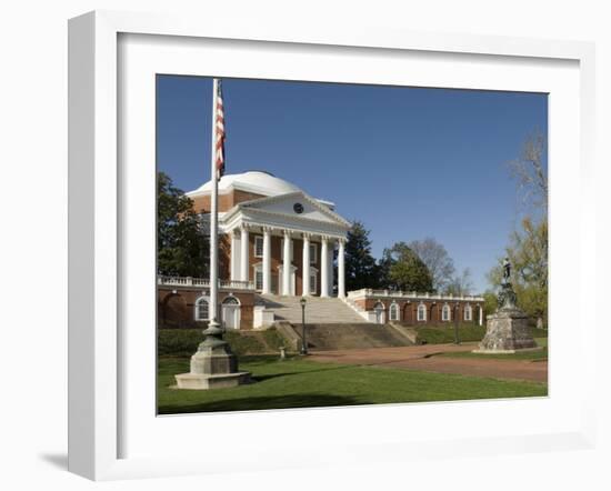 University of Virginia, Charlottesville, Virginia, United States of America, North America-Snell Michael-Framed Photographic Print