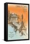 University of Virginia, Charlotteville-null-Framed Stretched Canvas