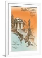University of Virginia, Charlotteville-null-Framed Art Print
