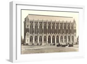 University of Washington Library-null-Framed Art Print