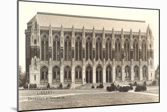 University of Washington Library-null-Mounted Art Print