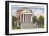 University Rotunda, Charlottesville, Virginia-null-Framed Art Print