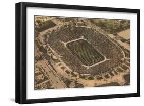 University Stadium, Ann Arbor, Michigan-null-Framed Art Print