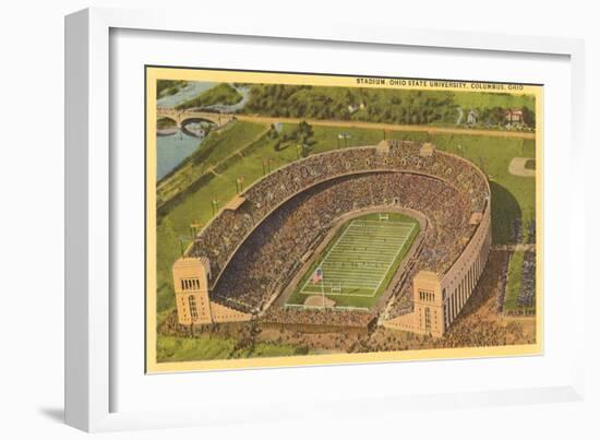 University Stadium, Columbus, Ohio-null-Framed Art Print