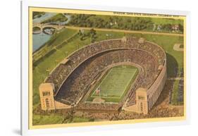University Stadium, Columbus, Ohio-null-Framed Art Print