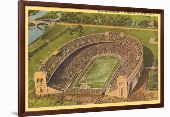 University Stadium, Columbus, Ohio-null-Framed Art Print