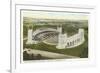 University Stadium, Evanston, Illinois-null-Framed Premium Giclee Print