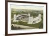 University Stadium, Evanston, Illinois-null-Framed Premium Giclee Print