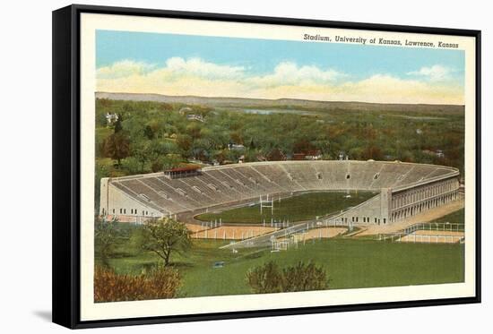 University Stadium, Lawrence, Kansas-null-Framed Stretched Canvas