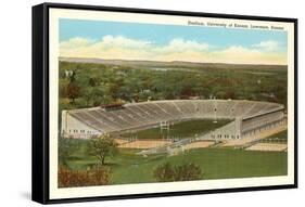 University Stadium, Lawrence, Kansas-null-Framed Stretched Canvas