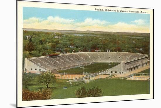 University Stadium, Lawrence, Kansas-null-Mounted Art Print