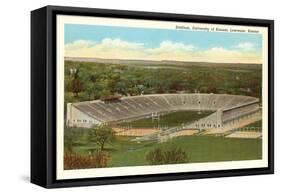 University Stadium, Lawrence, Kansas-null-Framed Stretched Canvas