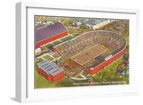 University Stadium, Minneapolis, Minnesota-null-Framed Art Print