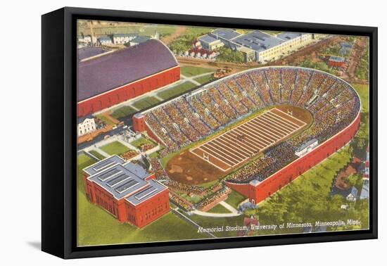 University Stadium, Minneapolis, Minnesota-null-Framed Stretched Canvas