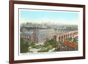 University Stadium, Philadelphia, Pennsylvania-null-Framed Premium Giclee Print