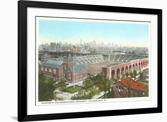 University Stadium, Philadelphia, Pennsylvania-null-Framed Premium Giclee Print