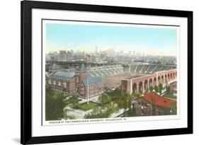 University Stadium, Philadelphia, Pennsylvania-null-Framed Premium Giclee Print