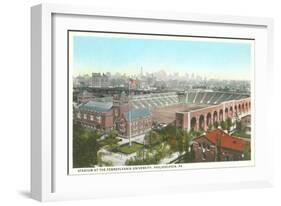 University Stadium, Philadelphia, Pennsylvania-null-Framed Art Print