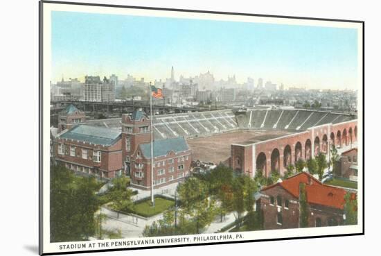 University Stadium, Philadelphia, Pennsylvania-null-Mounted Art Print