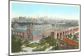 University Stadium, Philadelphia, Pennsylvania-null-Mounted Art Print