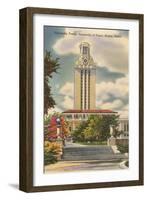 University Tower, Austin, Texas-null-Framed Art Print