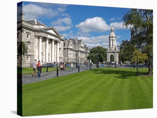 University Trinity College, Dublin, Republic of Ireland, Europe-Hans Peter Merten-Stretched Canvas