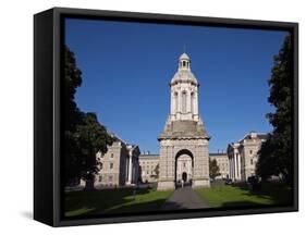 University Trinity College, Dublin,Republic of Ireland, Europe-Hans Peter Merten-Framed Stretched Canvas
