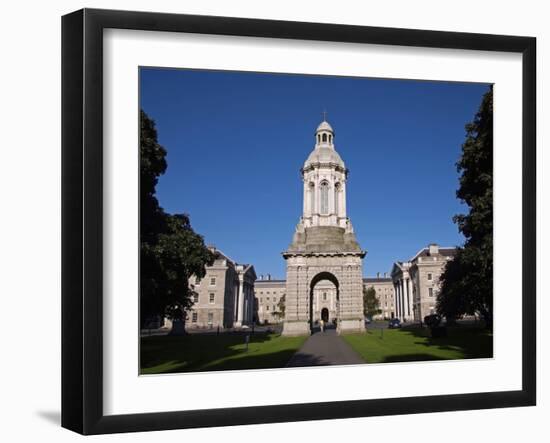 University Trinity College, Dublin,Republic of Ireland, Europe-Hans Peter Merten-Framed Premium Photographic Print