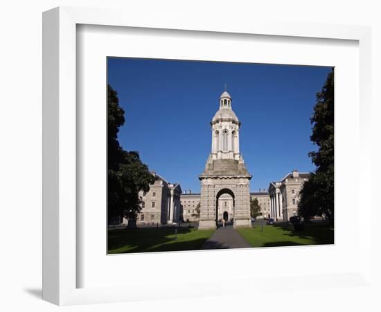 University Trinity College, Dublin,Republic of Ireland, Europe-Hans Peter Merten-Framed Photographic Print