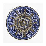 Blue and Black Painted Bowl-Unknown 16th Century Persian Artisan-Art Print