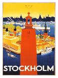 Stockholm-Donner-Framed Art Print