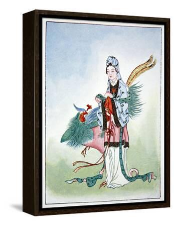 Hsi Wang Mu, ancient Chinese goddess, 1922' Giclee Print