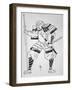 Unknown Japanese Warrior-Japanese School-Framed Giclee Print