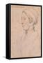 Unknown Lady (Anne Boley), 1536-Hans Holbein the Younger-Framed Stretched Canvas