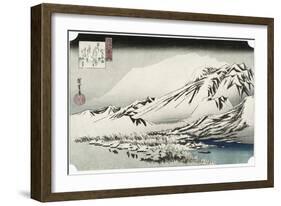 Unknown (Landscape)-Ando Hiroshige-Framed Giclee Print