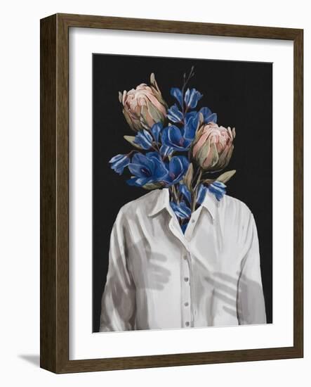 Unknown Longing No.Ii (Dark Version)-Gabriella Roberg-Framed Photographic Print