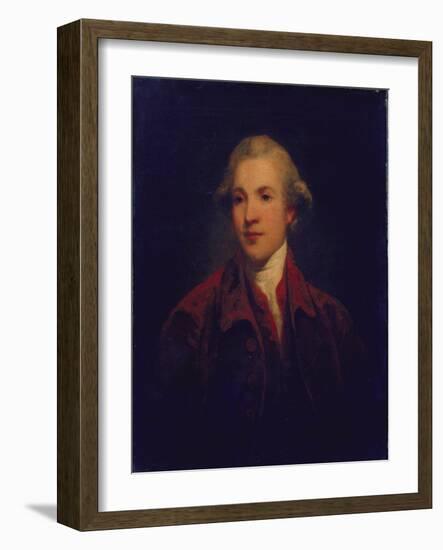 Unknown Man, Called Richard Brinsley Sheridan-Sir Joshua Reynolds-Framed Giclee Print