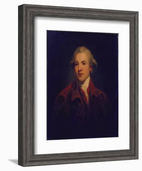 Unknown Man, Called Richard Brinsley Sheridan-Sir Joshua Reynolds-Framed Giclee Print