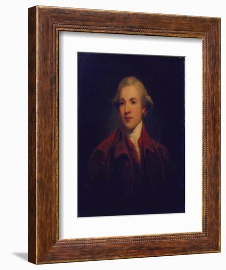 Unknown Man, Called Richard Brinsley Sheridan-Sir Joshua Reynolds-Framed Giclee Print